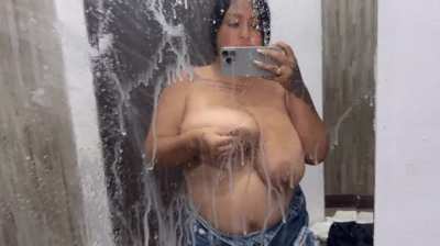 decided to paint a milky masterpiece