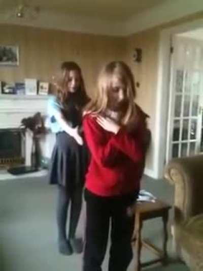 You said she'd catch me!