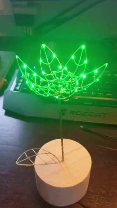 My LED flower