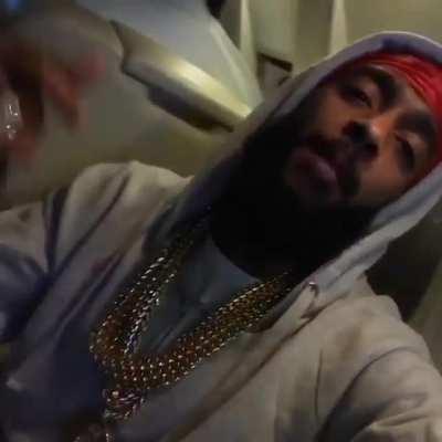 Unrelated but 2 years ago today the world lost Nipsey Hussle 🙏🏽💚