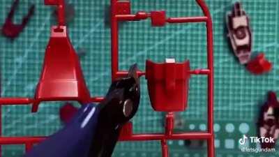 [Unintentional] The snipping and clicking sounds remind me of the building sound effects in LEGO games