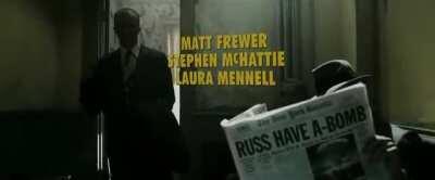 Watching the Watchmen movie, I'd forgotten how awesome the opening montage is