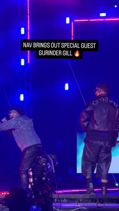 nav brought gurinder gill out to perform 