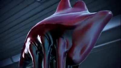 By far the simultaneously best and worst line in the entire Mass Effect Trilogy.