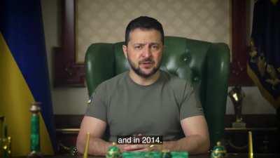 President Zelensky's Latest Address. 14/11/22. Duration 5m22. English Subtitles.
