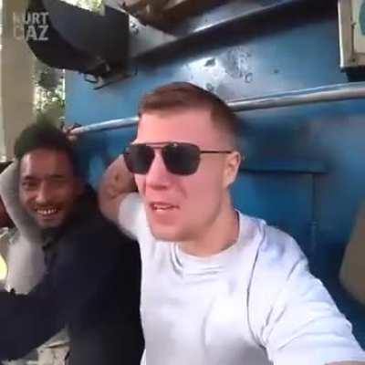 Trainsurfing is dangerous