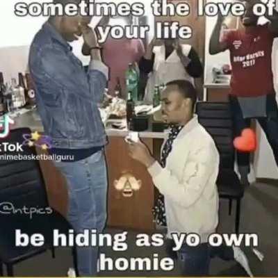 Wey que cool casarte con tu homie , de que literal bien cool la relación