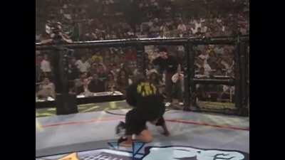 Garry Goodridge KOs Paul Herrera from crucifix in 13 seconds (UFC 8)