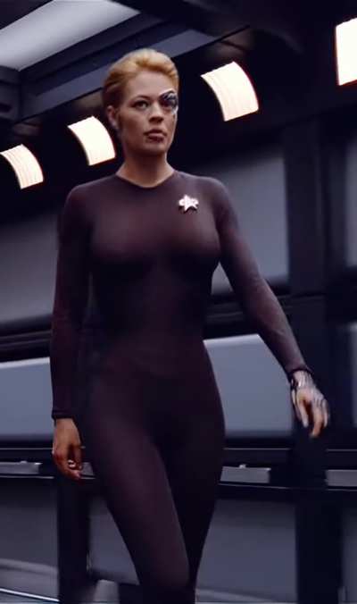 Jeri Ryan, they knew what they were doing