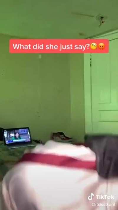 What did she just say