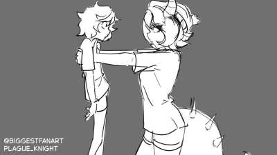 Uzetta and her prey @BiggestFanArt