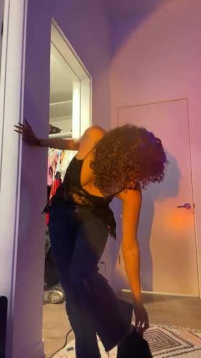 putting on the socks