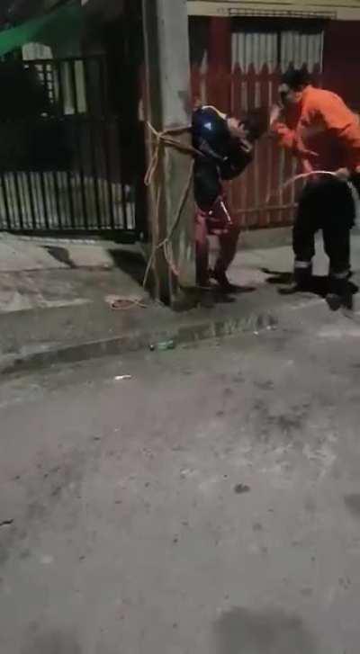 Aver si volves a robar puto (es en chile pero hay que hacerlo acá)