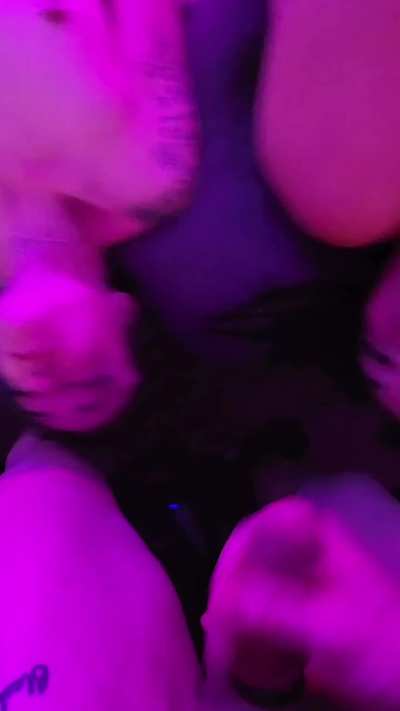 Two hungry throats ready for you at any time