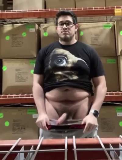 There’s plenty of fertile, half Mexican cum in the warehouse