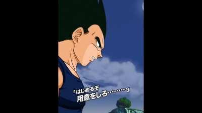 SSJ3 Goku and SSJ2 Vegeta with goofy sound effects (Reposted with alterations)