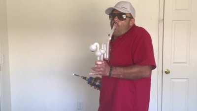 Most fanciest crack pipe you’ll ever see!