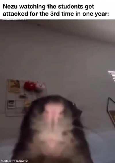 Nezu really do be knowingly endangering kids and shit