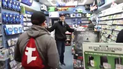 He thought everyone was going to freak out and ask for his autograph.