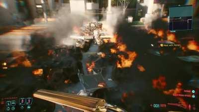 Major car destruction!