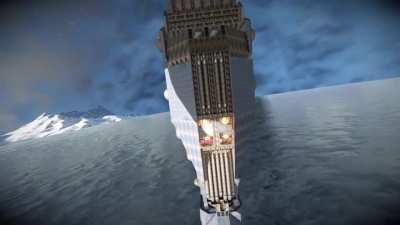 Possibly the biggest Jeager ever built at nearly 500 metres tall, 501 hinges in joints strained to their limits. The pilot tutorial is nearly 1 hour long due to amount of functions. Timers control all movement, no scripts as buit on an Xbox one x