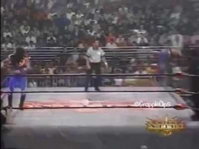 On this day in 1999 on Monday Night Nitro: 4 Way WCW Cruiserweight Title Match Champion Rey Mysterio vs Psicosis vs Juventud Guerrera vs Blitzkrieg
