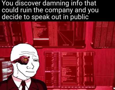 Don't mess with a mega corp