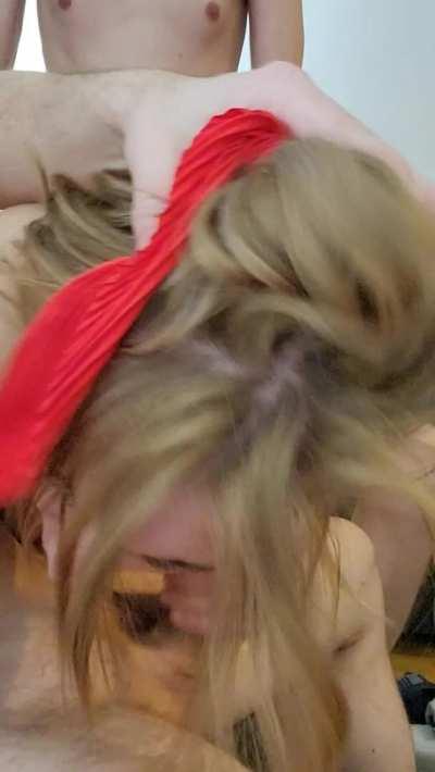 I got 2 cocks to practice my deepthroat on