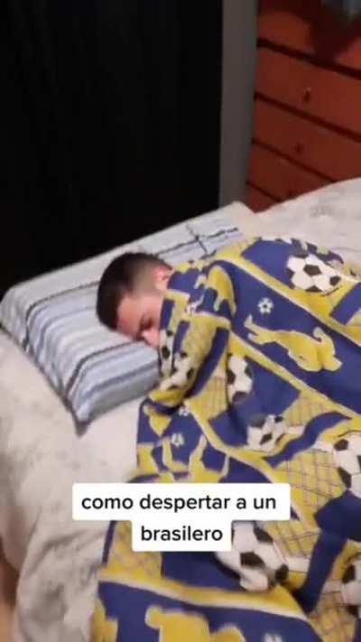 Como despertar a un brasileiro