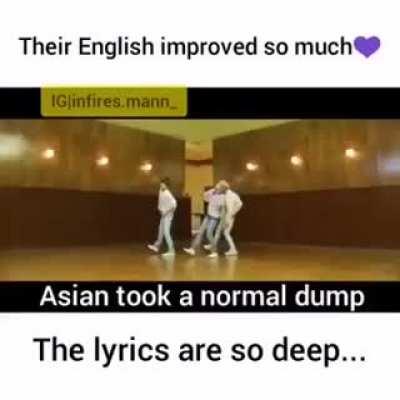 The lyrics are really gold....