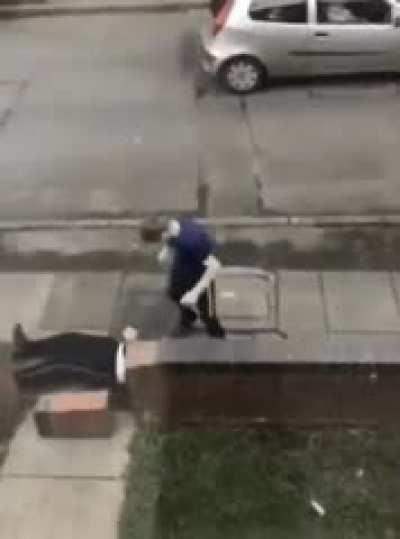 HMFT after a guy stopped my robbery attempt