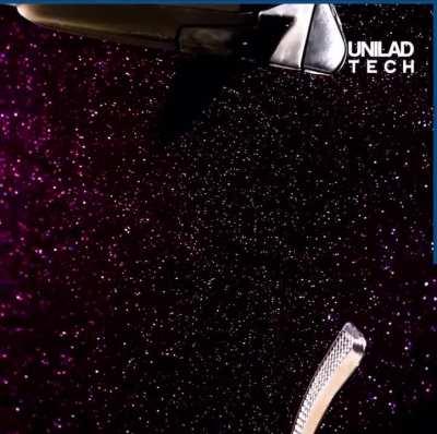 The combination of Musou Black and Hypershift mixed paint on the car yielded an astonishing outcome.