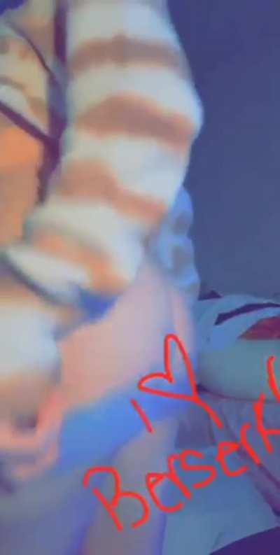 The Pelosi queen showing off her tits and ass.