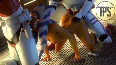 Ashoka getting spitrosted (Timpossable)