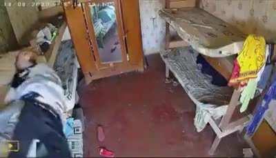 That has to be the worst way to wake up.