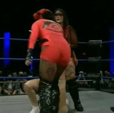 Helpless golden Cassie Lee punished by Decay!!😍🤩🤩🤩