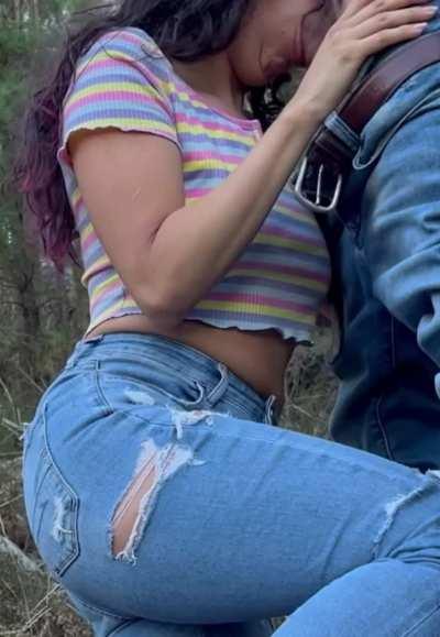 Choke me with that big cock, please