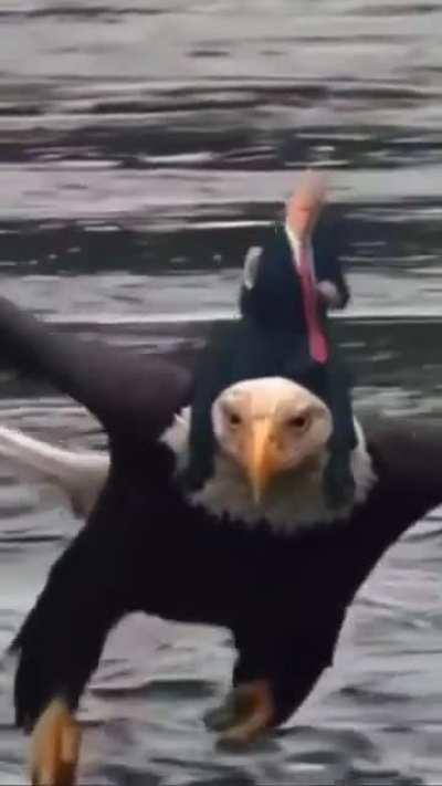 Ex-coworker unironically posted this on Facebook. He's absolutely obsessed with him.