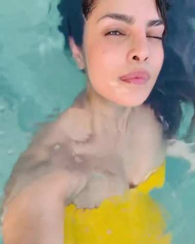 Priyanka Relaxing in the Water - Instagram 4/26/25