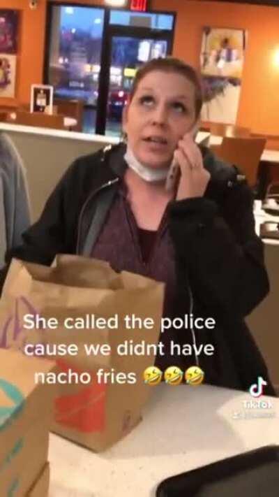 The soul leaving this poor girl's body.