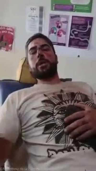 Milagro Gaucho !!! Zurdo pidiendo que la policia reprima !!!!