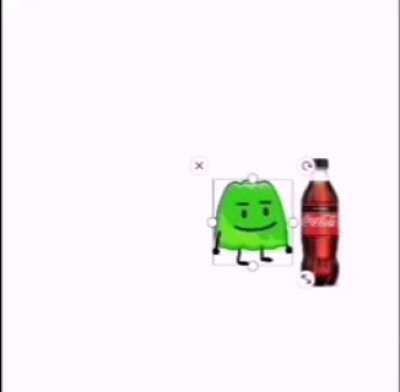 Geltin aloud to drink cola