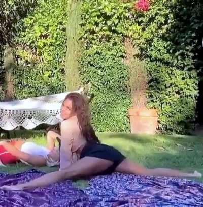 Gotta love the panties peek