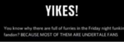 Long story short, I was in a Discord server and some random people were arguing if furries are good to society 😬