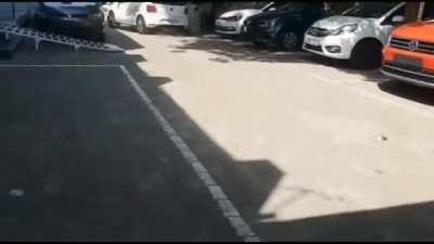 At least there was a security camera.