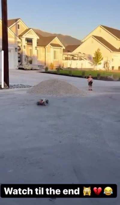 First experience with the RC Car