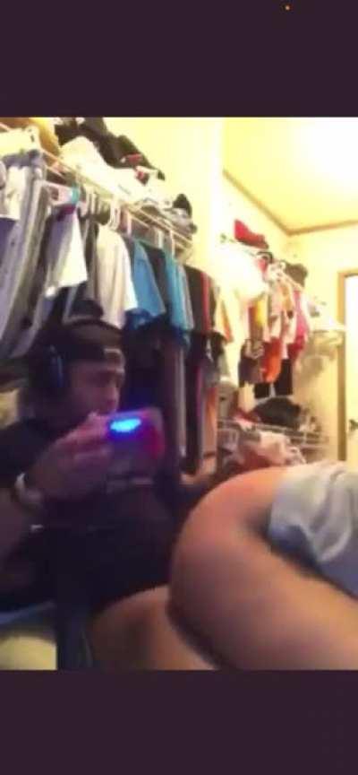 In the closet 💀💀