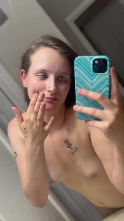 After ever Facial I Run to the Mirror just to Play with It!