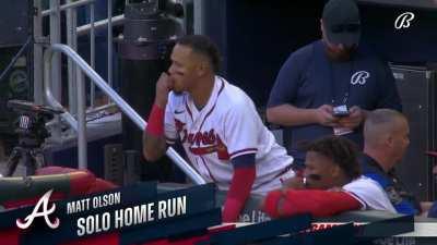 [Highlight] [Highlight] Matt Olson sends a ball into orbit at 118.6 MPH.