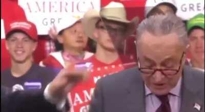 Trump’s Reaction On Chuck Schumer Accusing Him Of An “Erection”